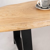 mini: Stolik kawowy Bewood Live Edge - Dąb - #7 (8)