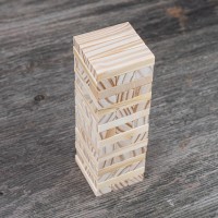 mini: Bewood Wooden Blocks - Jenga Style Tower (1)
