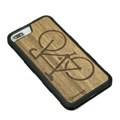 Picture 2 for: Apple iPhone 6/6s/7/8 Plus Bike Frake Wood Case HEAVY