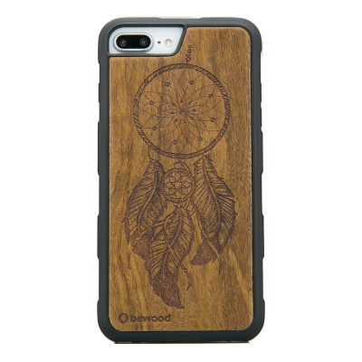 Obrazek dla: Drewniane Etui iPhone 6/6s/7/8 Plus ŁAPACZ SNÓW IMBUIA HEAVY