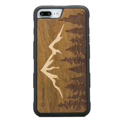 Obrazek dla: Drewniane Etui iPhone 6/6s/7/8 Plus GÓRY IMBUIA HEAVY