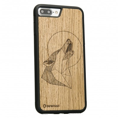 Picture 2 for: Apple iPhone 7 Plus / 8 Plus Wolf Oak Wood Case