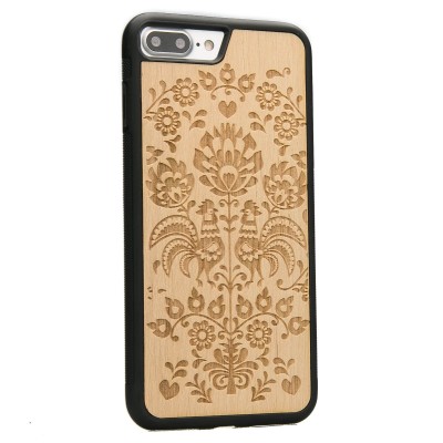 Picture 2 for: Apple iPhone 7 Plus / 8 Plus Polski Folk Anigre Wood Case