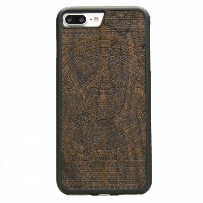 Picture for: Apple iPhone 7 Plus / 8 Plus Aztec Calendar Ziricote Wood Case