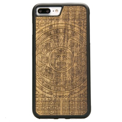 Picture for: Apple iPhone 7 Plus / 8 Plus Aztec Calendar Frake Wood Case