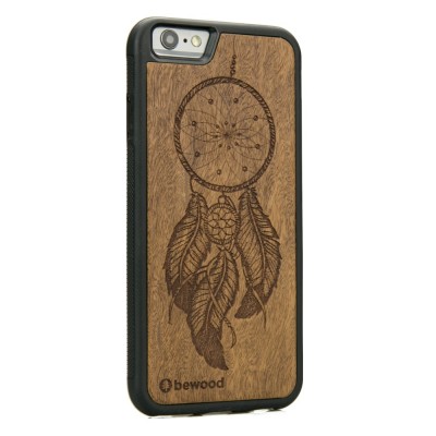 Obrazek 2 dla: Drewniane Etui iPhone 6 Plus / 6s Plus ŁAPACZ SNÓW IMBUIA