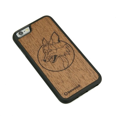 Picture 2 for: Apple iPhone 6 Plus / 6s Plus  Fox Merbau Wood Case