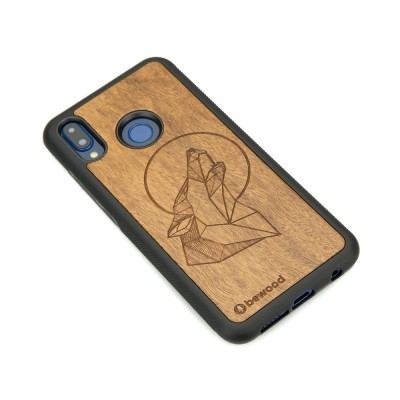 Picture 2 for: Huawei P20 Lite Wolf Imbuia Wood Case