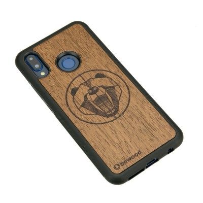 Picture 2 for: Huawei P20 Lite Bear Merbau Wood Case
