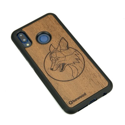 Picture 2 for: Huawei P20 Lite Fox Merbau Wood Case