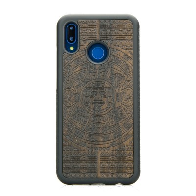 Picture for: Huawei P20 Lite Aztec Calendar Ziricote Wood Case