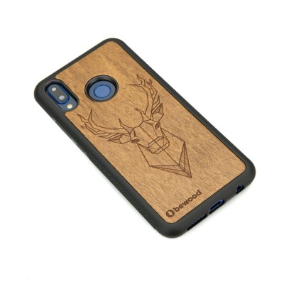 Picture 2 for: Huawei P20 Lite Deer Imbuia Wood Case