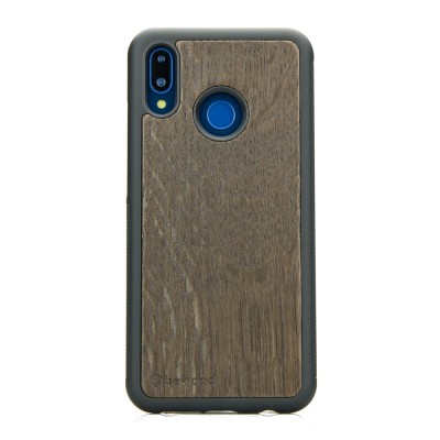 Obrazek dla: Drewniane Etui Huawei P20 Lite DĄB WĘDZONY