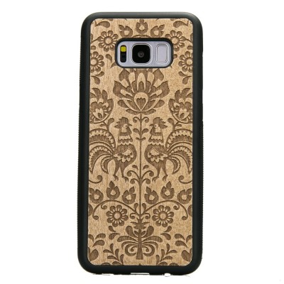 Obrazek dla: Drewniane Etui na Samsung Galaxy S8+ POLSKI FOLK ANIEGRE
