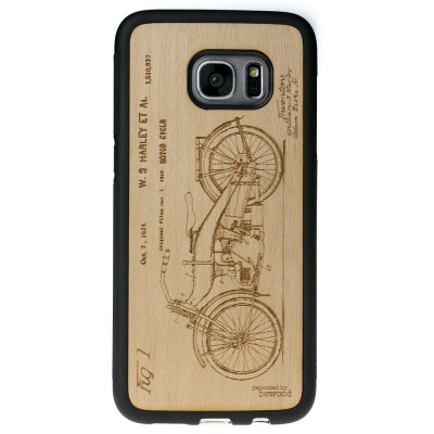 Obrazek dla: Drewniane Etui na Samsung Galaxy S7 Edge HARLEY PATENT ANIEGRE