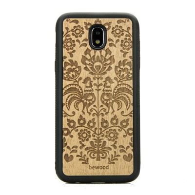 Obrazek dla: Drewniane Etui na Samsung Galaxy J7 2017 POLSKI FOLK ANIEGRE