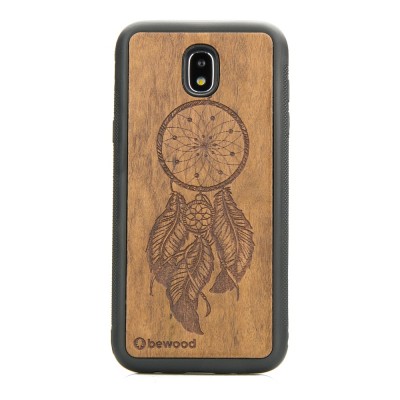 Obrazek dla: Drewniane Etui na Samsung Galaxy J7 2017 ŁAPACZ SNÓW IMBUIA