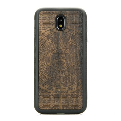 Obrazek dla: Drewniane Etui na Samsung Galaxy J7 2017 KALENDARZ AZTECKI ZIRICOTE