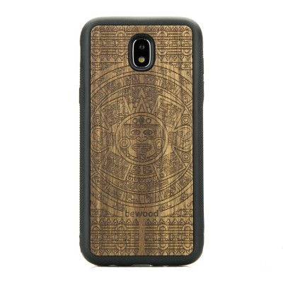 Obrazek dla: Drewniane Etui na Samsung Galaxy J7 2017 KALENDARZ AZTECKI LIMBA