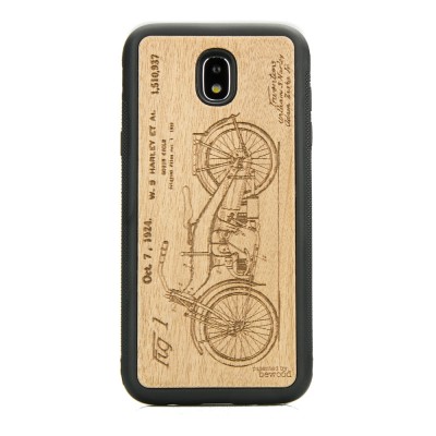Obrazek dla: Drewniane Etui na Samsung Galaxy J7 2017 HARLEY PATENT ANIEGRE