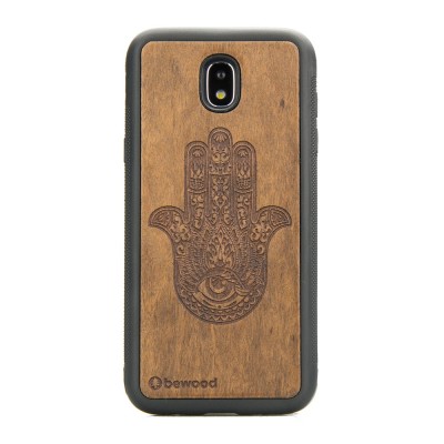 Obrazek dla: Drewniane Etui na Samsung Galaxy J7 2017 HAMSA IMBUIA