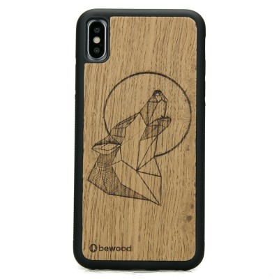 Obrazek dla: Drewniane Etui iPhone XS Max WILK DĄB