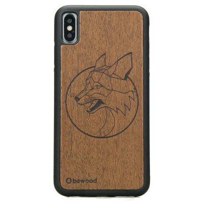 Picture for: Apple iPhone XS MAX Fox Merbau Wood Case