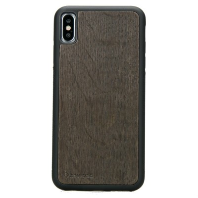 Obrazek dla: Drewniane Etui iPhone XS Max DĄB WĘDZONY