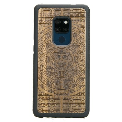 Picture for: Huawei Mate 20 Aztec Calendar Frake Wood Case