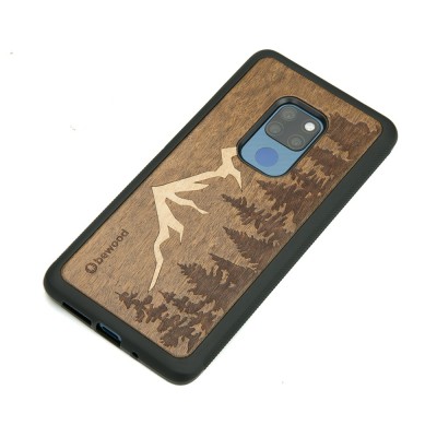 Picture 2 for: Huawei Mate 20 Mountains Imbuia Wood Case