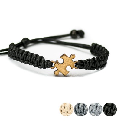 Picture for: Wooden Bracelet Puzzel Anigre Cotton