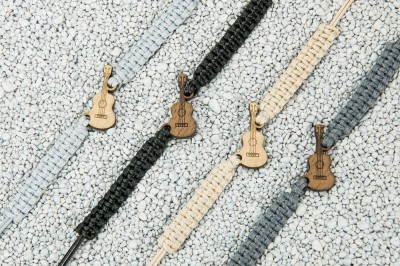 Picture 2 for: Wooden Bracelet Gitara Anigre Cotton