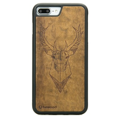 Picture for: Apple iPhone 7 Plus / 8 Plus Deer Imbuia Wood Case