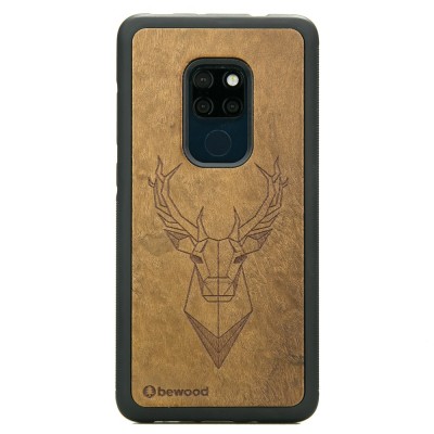 Obrazek dla: Drewniane Etui Huawei Mate 20 JELEŃ IMBUIA