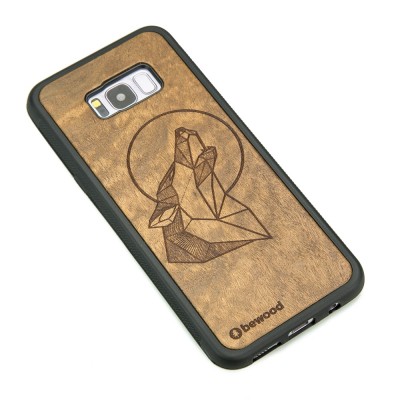 Picture 2 for: Samsung Galaxy S8+ Wolf Imbuia Wood Case