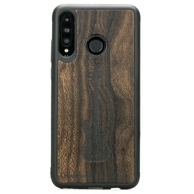 Picture for: Huawei P30 Lite Guitar Ziricote Wood Case