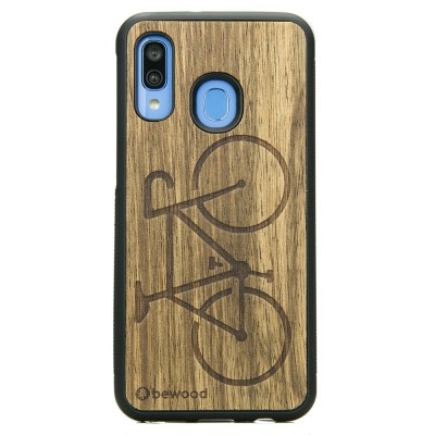 Picture for: Samsung Galaxy A40 Bike Frake Wood Case