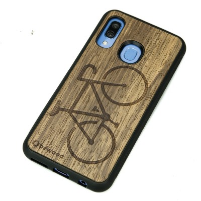 Picture 2 for: Samsung Galaxy A40 Bike Frake Wood Case