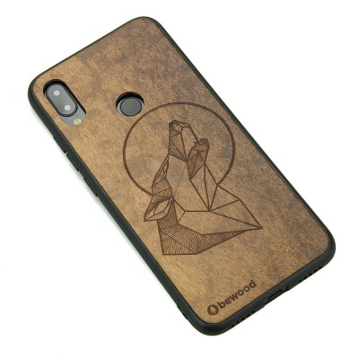 Obrazek 2 dla: Drewniane Etui Xiaomi Redmi Note 7 WILK IMBUIA