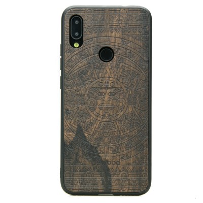 Picture for: Xiaomi Redmi Note 7 Aztec Calendar Ziricote Wood Case