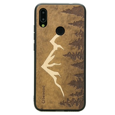 Picture for: Xiaomi Redmi Note 7 Mountains Imbuia Wood Case