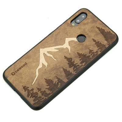 Picture 2 for: Xiaomi Redmi Note 7 Mountains Imbuia Wood Case