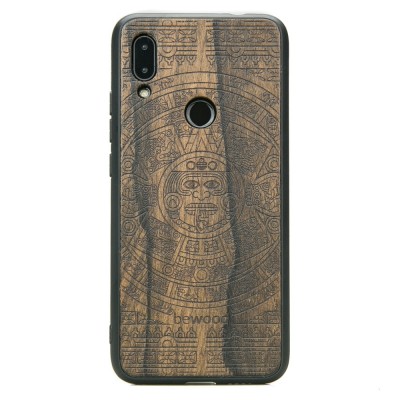 Picture for: Xiaomi Redmi 7 Aztec Calendar Ziricote Wood Case