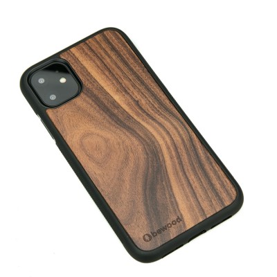 Obrazek 2 dla: Drewniane Etui na iPhone 11 PALISANDER SANTOS