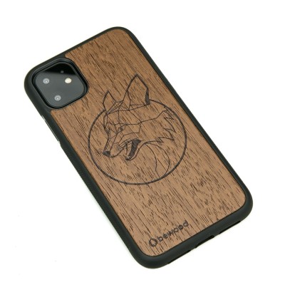 Obrazek 2 dla: Drewniane Etui na iPhone 11 LIS MERBAU