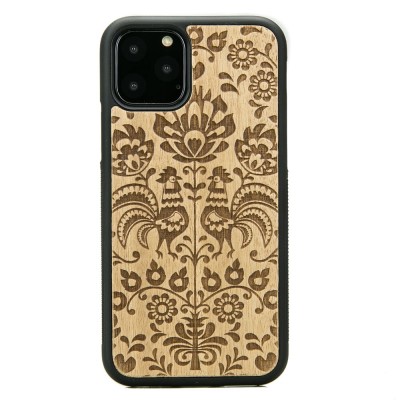 Obrazek dla: Drewniane Etui na iPhone 11 PRO POLSKI FOLK ANIEGRE