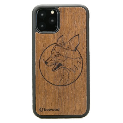 Obrazek dla: Drewniane Etui na iPhone 11 PRO LIS MERBAU