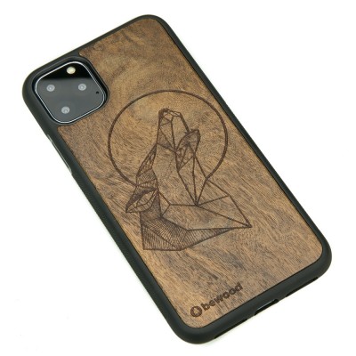 Obrazek 2 dla: Drewniane Etui na iPhone 11 PRO MAX WILK IMBUIA