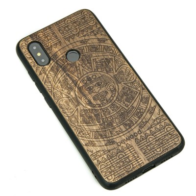 Picture 2 for: Xiaomi Mi 8 Aztec Calendar Limba Wood Case