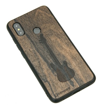 Obrazek 2 dla: Drewniane Etui Xiaomi Mi 8 GITARA ZIRICOTE